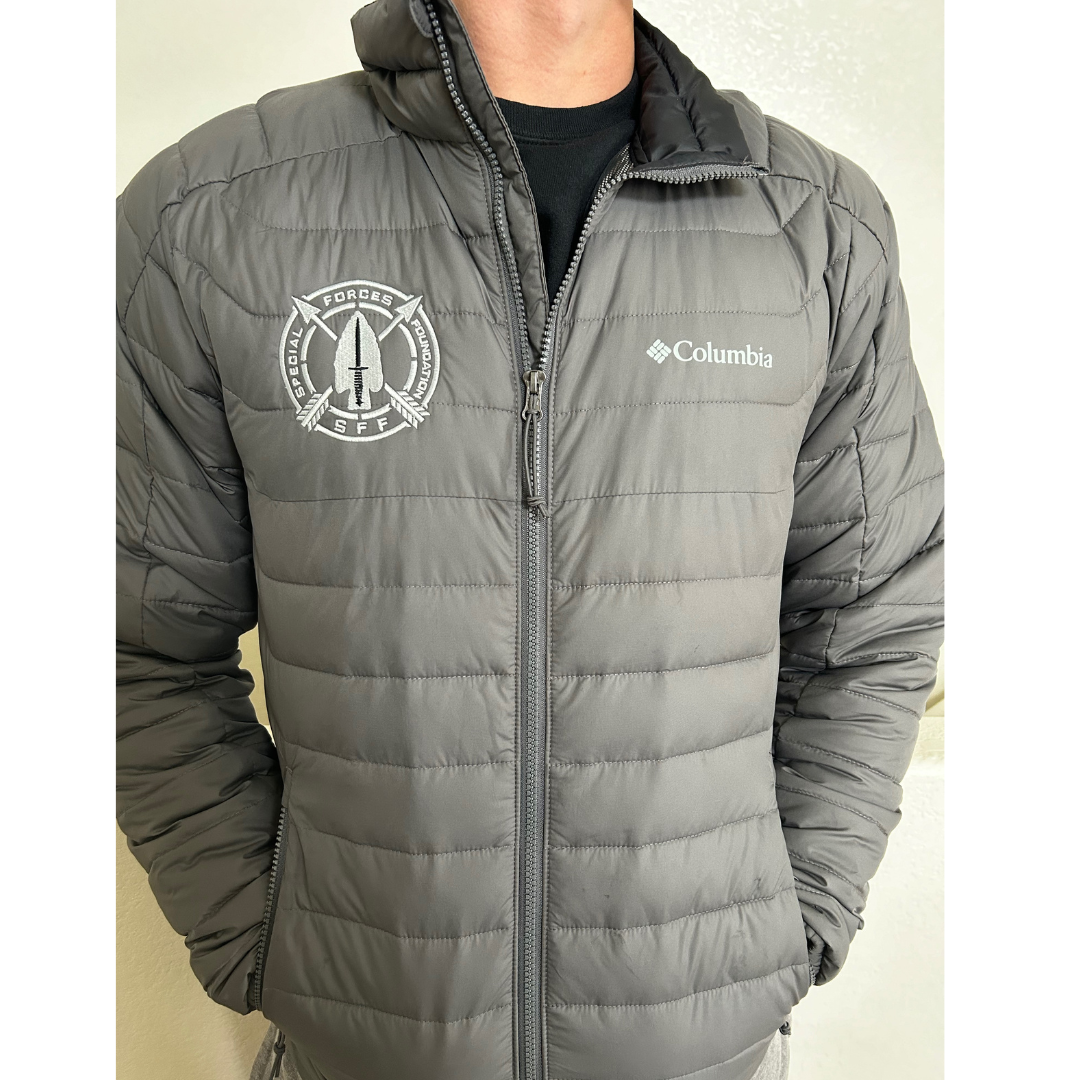 Grey SFF Logo Columbia Jacket